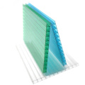 Manufacturer hollow pc multiwall uv polycarbonate sheet price factory